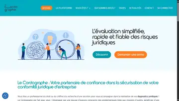 Aperçu du site Le Cordographe