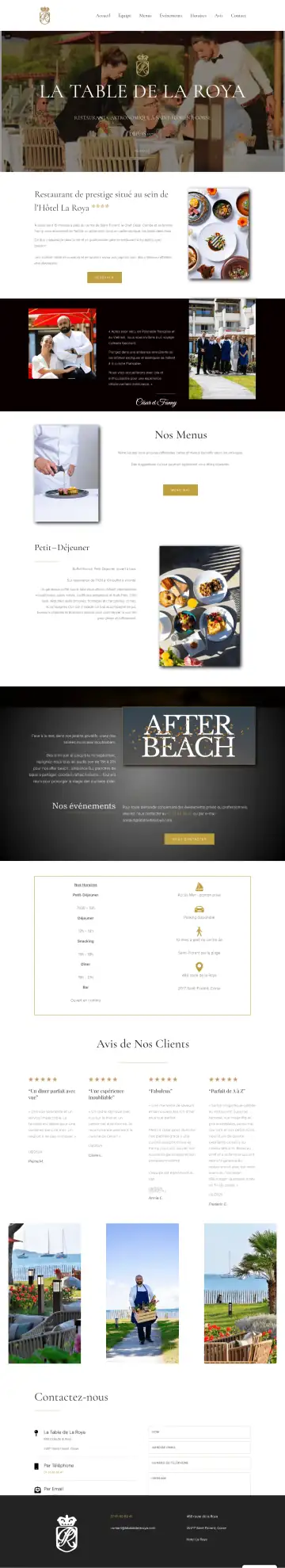 Aperçu du site La Table de La Roya