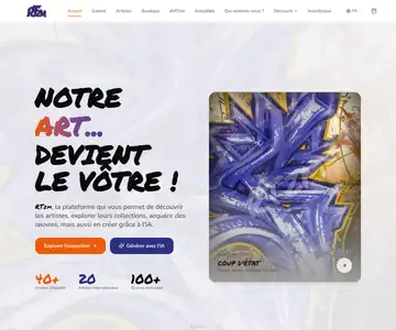 Aperçu du site RTZM