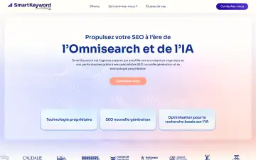 Aperçu du site SmartKeyword